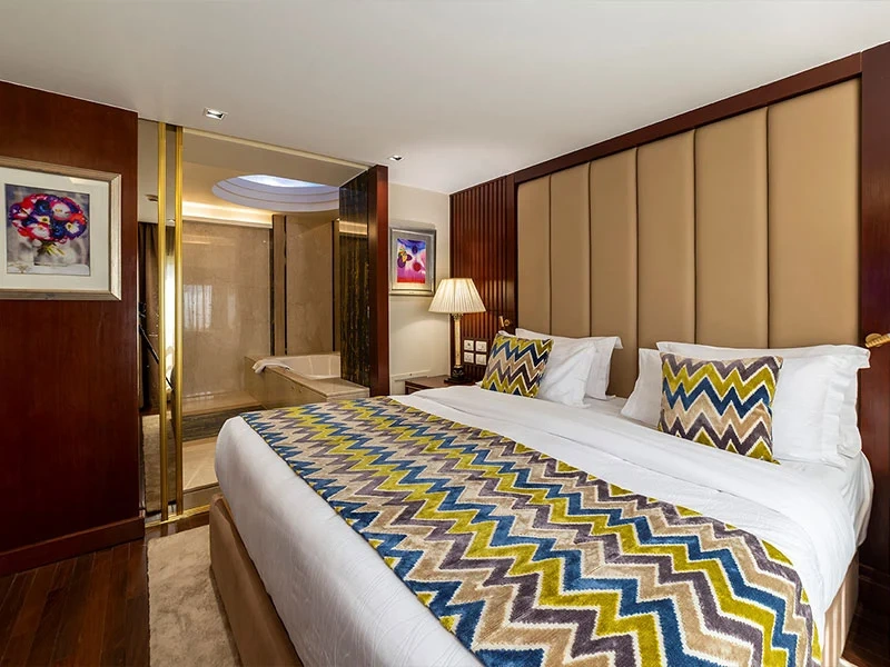 Cabin aboard the Sonesta Sun Goddess Nile Cruise Ship Nile cruise